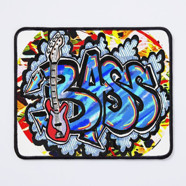 Item preview, LowEndGraphics Bass Sticker 123 designed and sold by LowEndGraphics.
