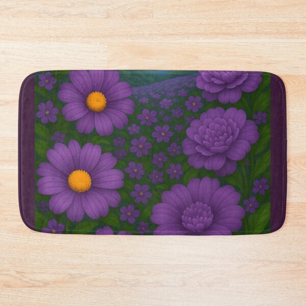Item preview, Luxury Floral Garden Series – Purple Edition designed and sold by Ceylon Luxe Collections.