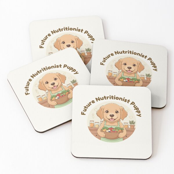 Item preview, Puppy Dreams Big – Future Nutritionist Puppy designed and sold by The Real Life Symphony.