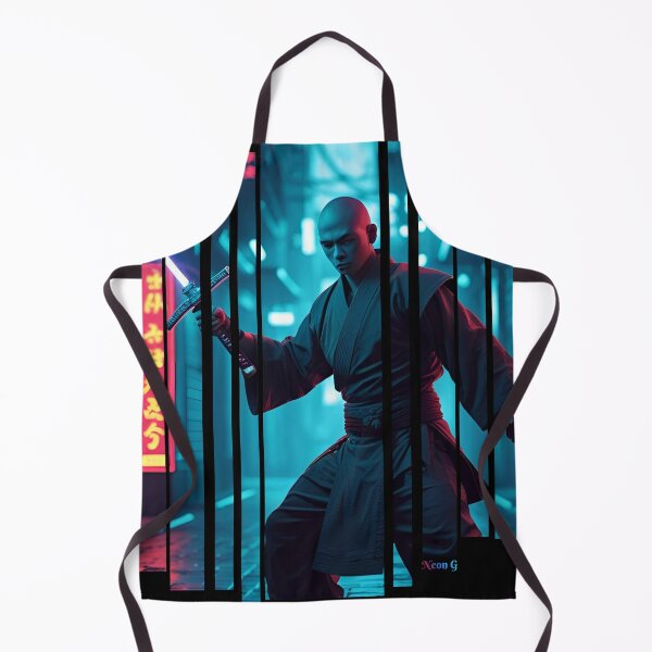 Item preview, Urban monk with LED halo and katana 4 designed and sold by Neon G.