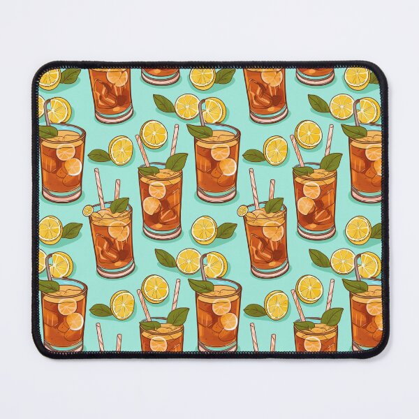 Item preview, Iced Tea Time - Cute Aesthetic Illustration for Stickers, Gifts & Decor designed and sold by Raccoon Incognito.