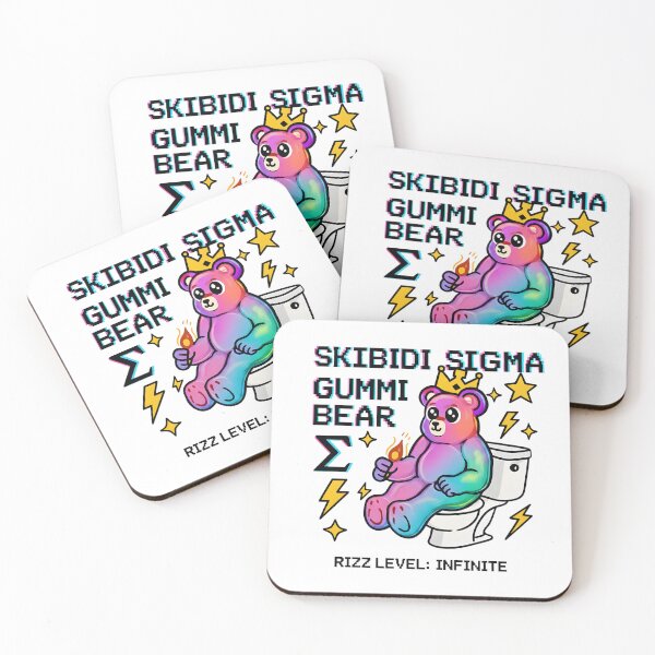Item preview, Skibidi Sigma Rainbow Gummy Bear designed and sold by AnnDesignStudio.