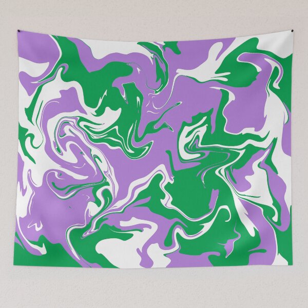 Item preview, Green and purple swirl designed and sold by GuroSi.
