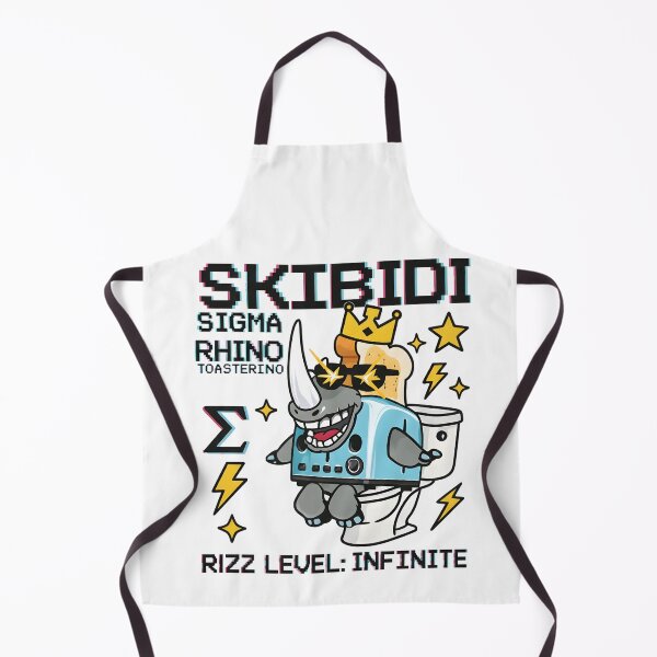 Item preview, Skibidi Sigma Rhino Toaster King designed and sold by AnnDesignStudio.