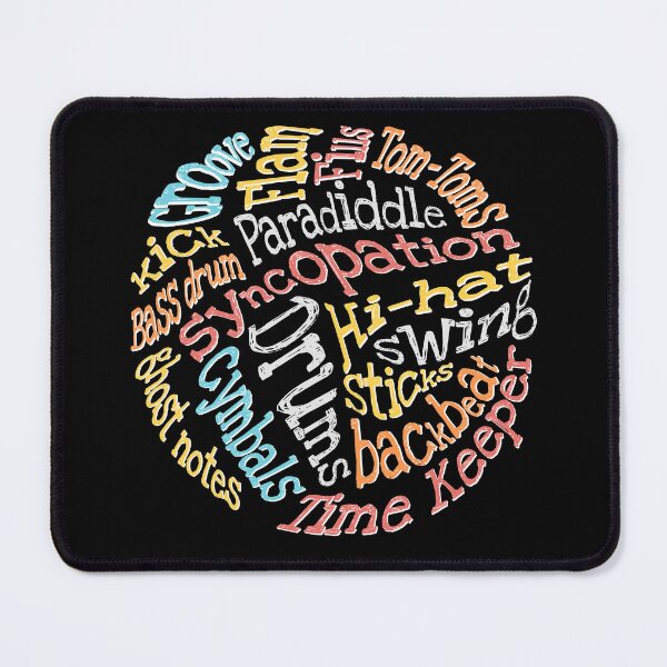 Item preview, Drummer Word Cloud designed and sold by mipodbusiness.