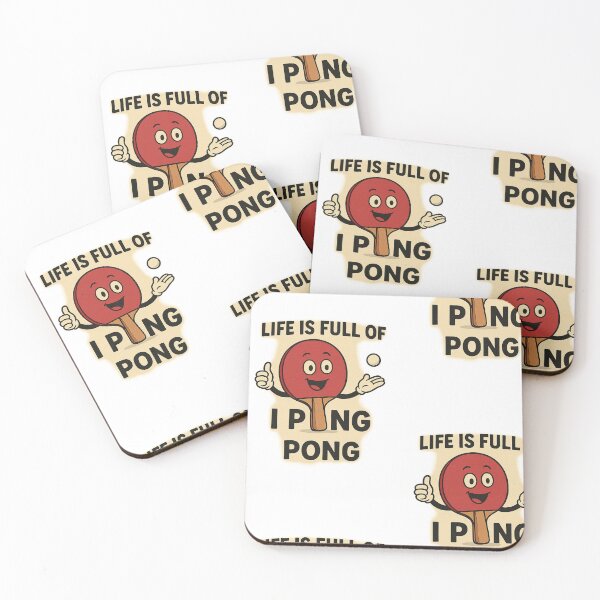Item preview, Life Is Full Of Ping Pong designed and sold by Ping Fun Factory.