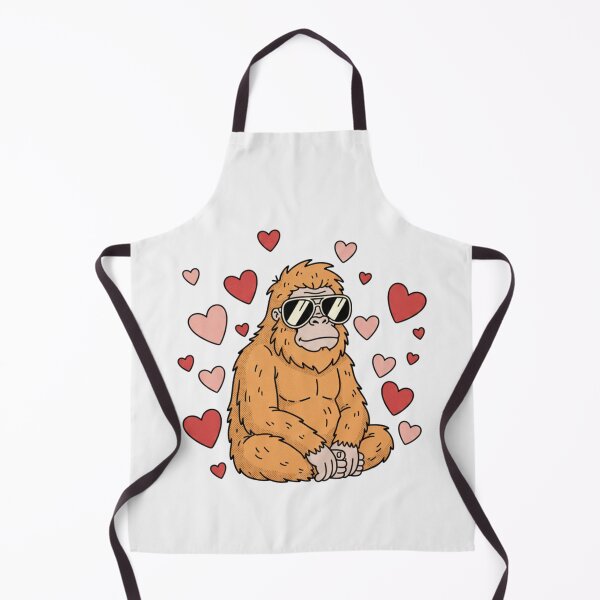 Item preview, Funny Sasquatch Valentine Boy Cool Bigfoot Sunglasses designed and sold by FreshVibe Prints.