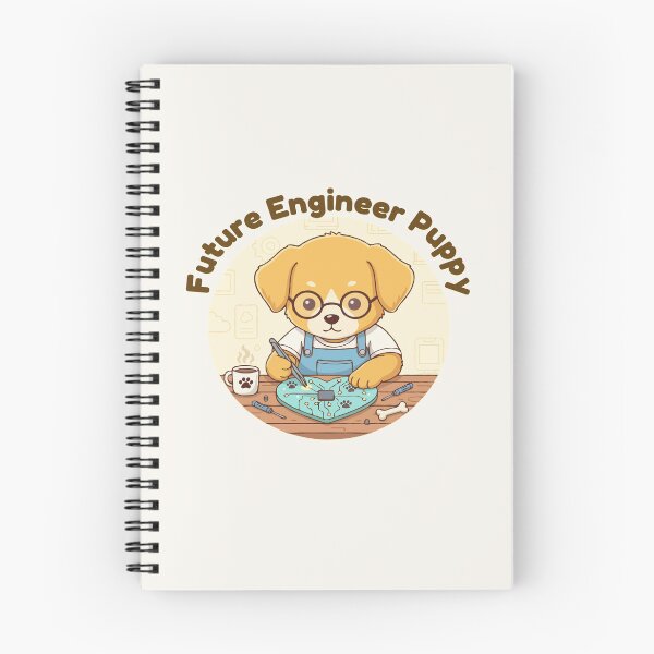 Item preview, Puppy Dreams Big – Future Hardware Engineer Puppy designed and sold by The Real Life Symphony.