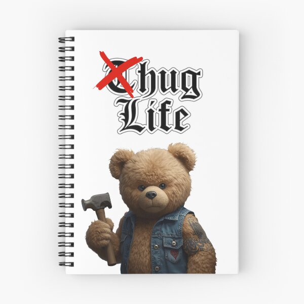 Item preview, Hug Life - Funny Fluffy Bear Artwork designed and sold by maannaax.
