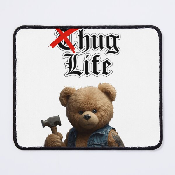 Item preview, Hug Life - Funny Fluffy Bear Artwork designed and sold by maannaax.