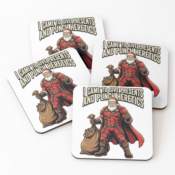 Item preview, I came to Give presents and Punch Heretics designed and sold by LaurannaDesign.