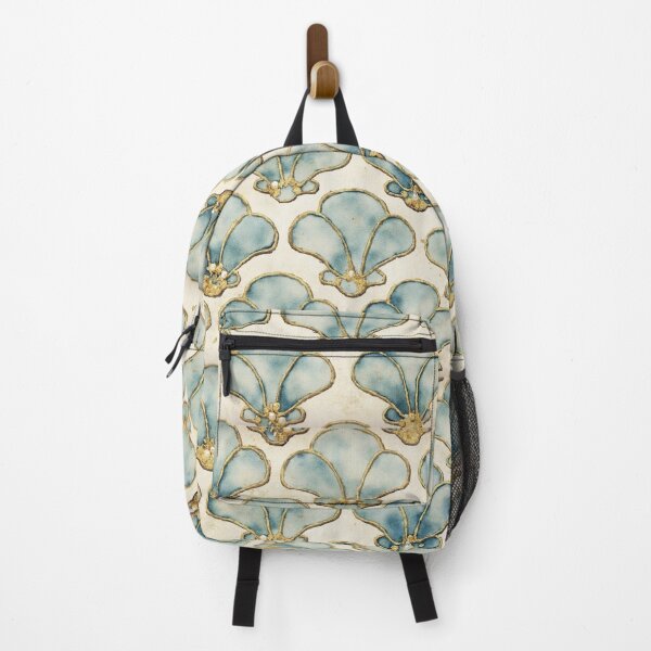 Item preview, Pastel & Gold Scallop Pattern – Soft Elegant Geometric Design designed and sold by PeacefulD-signs.