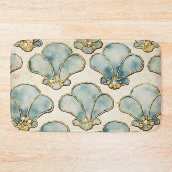 Item preview, Pastel & Gold Scallop Pattern – Soft Elegant Geometric Design designed and sold by PeacefulD-signs.
