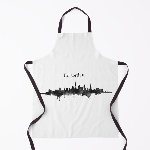 Item preview, Rotterdam Skyline – Modern Cityscape Art Print / Tile Decor designed and sold by Milipino.