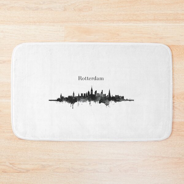Item preview, Rotterdam Skyline – Modern Cityscape Art Print / Tile Decor designed and sold by Milipino.