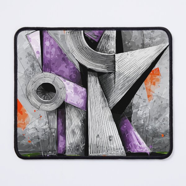 Item preview, Geometric Architectural Structure with Bold Shapes and Intricate Patterns in Dynamic Color designed and sold by OlfactoART Studio.