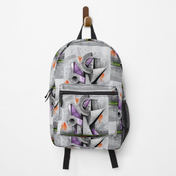 Item preview, Geometric Architectural Structure with Bold Shapes and Intricate Patterns in Dynamic Color designed and sold by OlfactoART Studio.