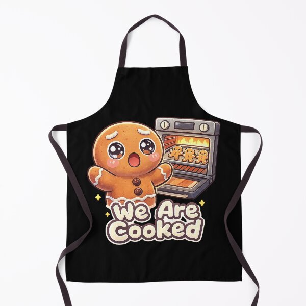 Item preview, Panicked Kawaii Gingerbread Man We Are Cooked designed and sold by DeansDesigns44.