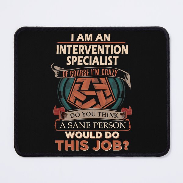 Item preview, Intervention Specialist designed and sold by hzibfldecjq42.