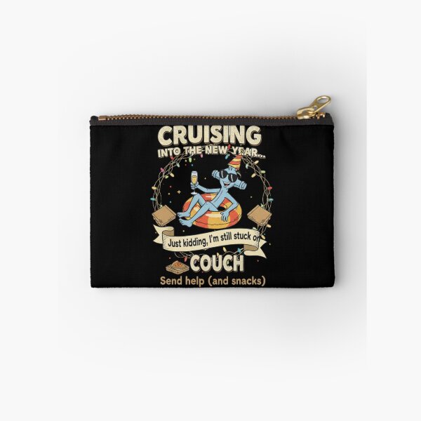 Item preview, Cruising into the New Year Just Kidding I'm Still Stuck on Couch designed and sold by RNTStudio.