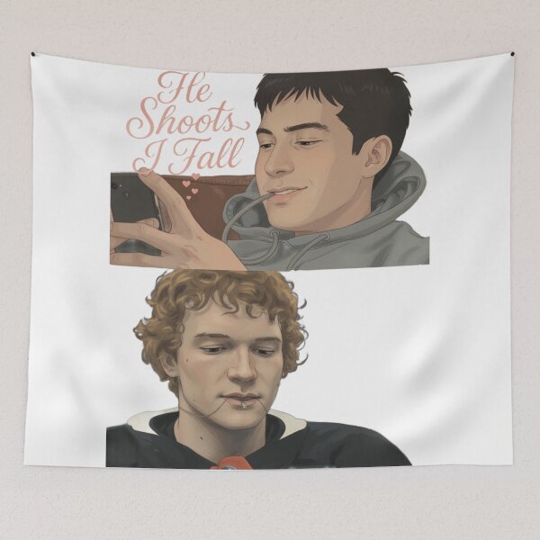 Item preview, Heated Rivalry Anime He Shoots designed and sold by THE JIZU SHOP.