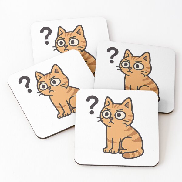 Item preview, Cat vs. Question Mark designed and sold by rolfzogg.