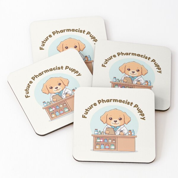 Item preview, Puppy Dreams Big – Future Pharmacist Puppy designed and sold by The Real Life Symphony.