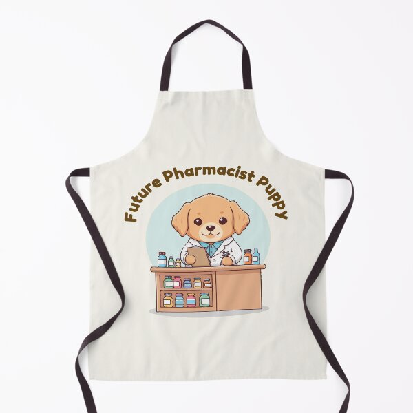 Item preview, Puppy Dreams Big – Future Pharmacist Puppy designed and sold by The Real Life Symphony.