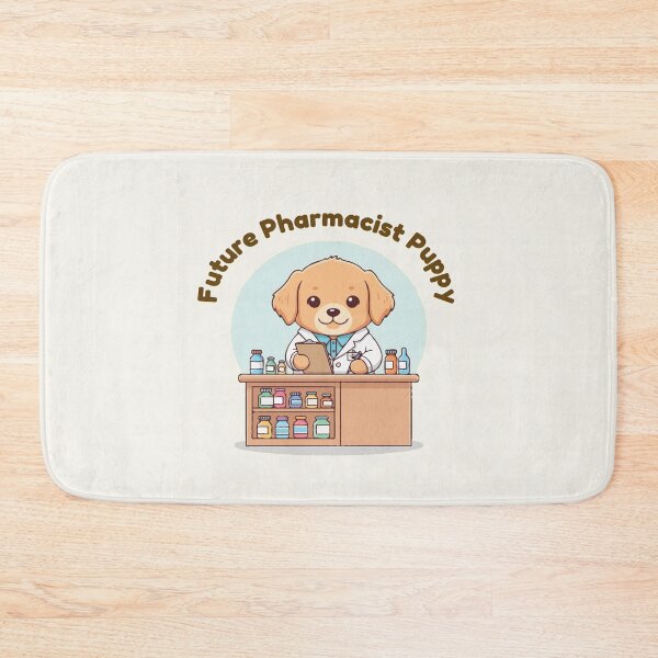 Item preview, Puppy Dreams Big – Future Pharmacist Puppy designed and sold by The Real Life Symphony.