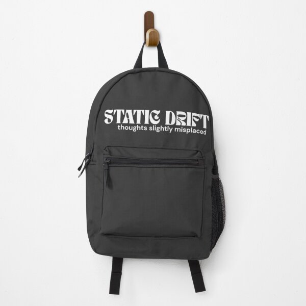 Item preview, Static Drift. Thoughts Slightly Misplaced. (White Edition) – Minimalist Text | Abstract Mind Quote | RETL Style designed and sold by RETL.
