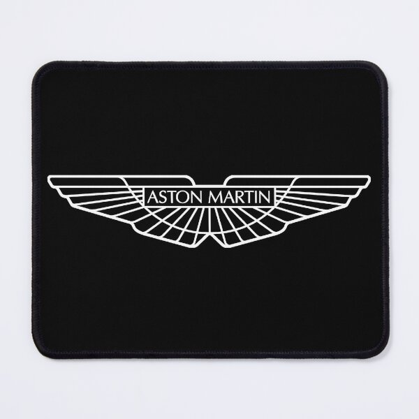 Item preview, Aston Classic British Car logo WHITE designed and sold by CEastwoodPhotos.