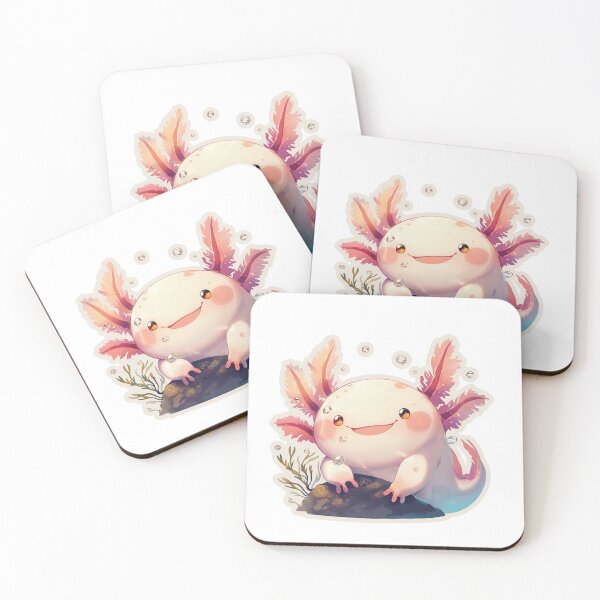 Item preview, Cute happy axolotl designed and sold by SMARTKIT  DESIGNAGENCY.