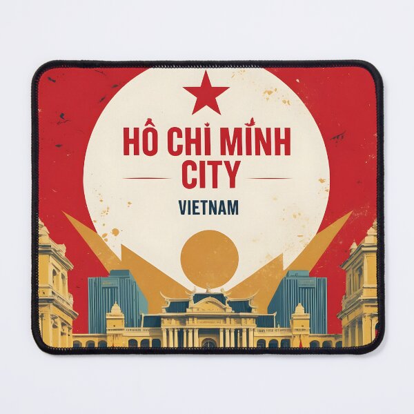Item preview, Ho Chi Minh Vietnam 1950s Retro Poster Tourism designed and sold by TravelersGems.