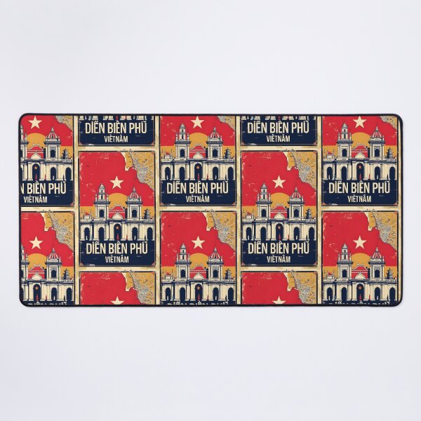 Item preview, Dien Bien Phu Vietnam 1950s Retro Poster Tourism designed and sold by TravelersGems.