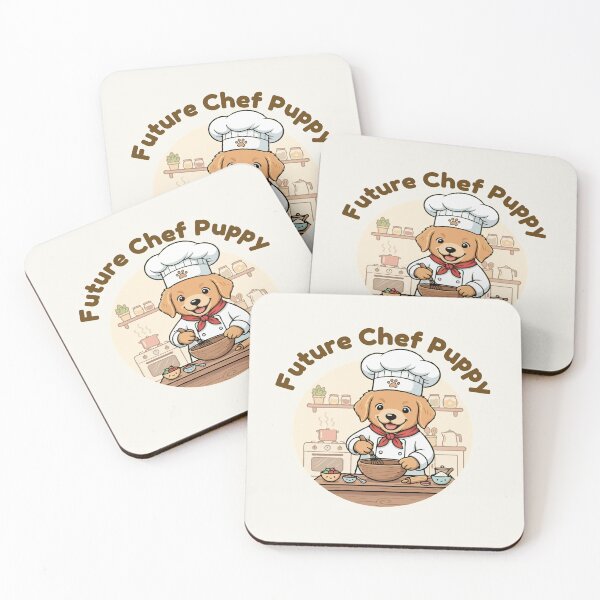 Item preview, Puppy Dreams Big – Future Chef Puppy designed and sold by The Real Life Symphony.