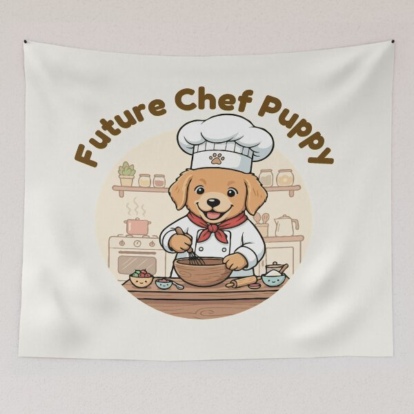 Item preview, Puppy Dreams Big – Future Chef Puppy designed and sold by The Real Life Symphony.