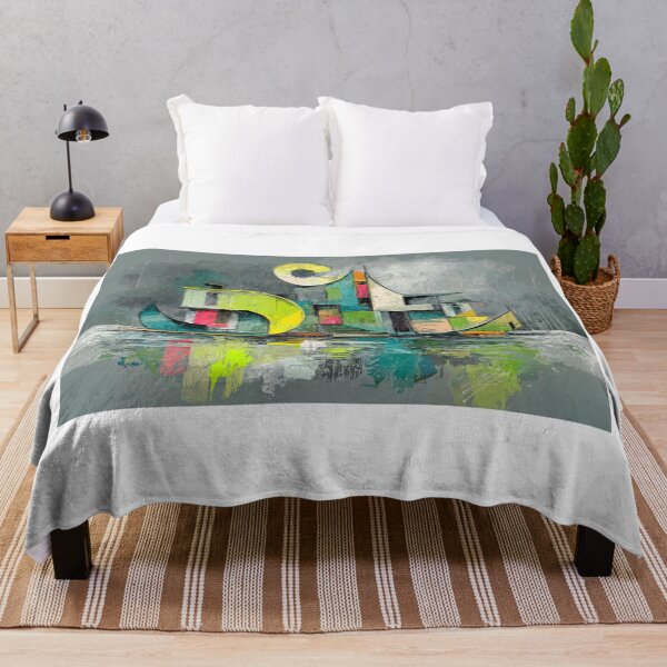 Item preview, Contemporary Art: Urban Reflection of Futuristic Modern Architecture Through Surreal Geometry and Color designed and sold by OlfactoART Studio.