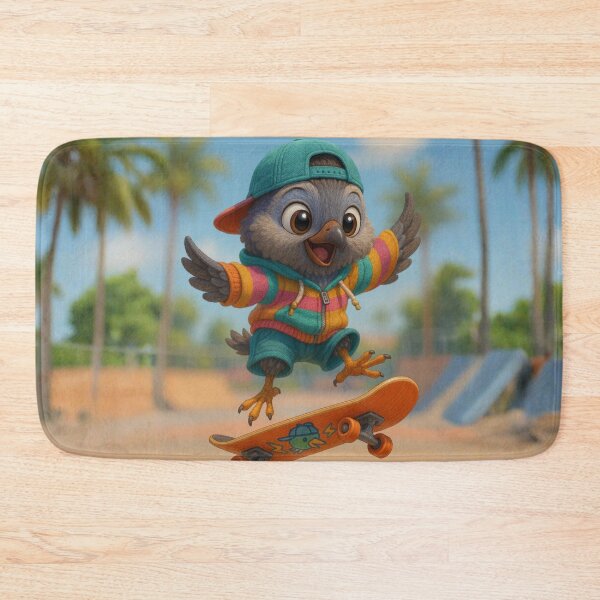 Item preview, Skater King Quail designed and sold by Sillytoe.