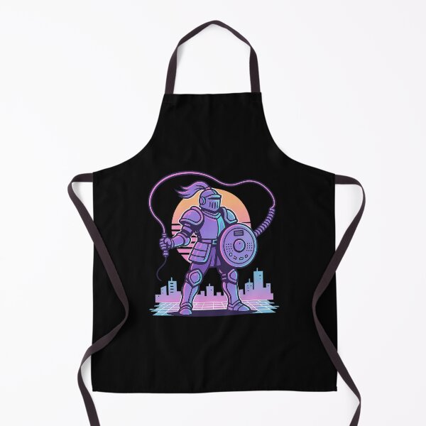 Artikelvorschau, Dial-Up Knight – Retro Tech Vaporwave Warrior mit Modem Shield entworfen und verkauft von AddictiveDesign.