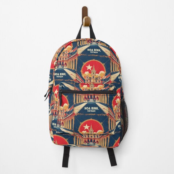 Item preview, Hoa Binh Vietnam 1950s Retro Poster Tourism designed and sold by TravelersGems.