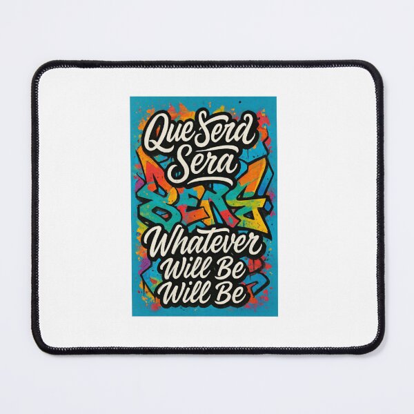 Item preview, QUE SERA SERA, WHATEVER WILL BE WILL BE designed and sold by Fabrifrank.