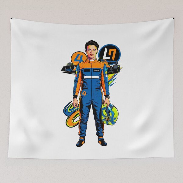 Item preview, Formula Racing Driver Portrait – Speed Icon Pop Art designed and sold by WallaceSilvaART.
