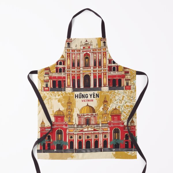 Item preview, Hung Yen Vietnam 1950s Retro Poster Tourism designed and sold by TravelersGems.