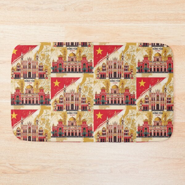 Item preview, Hung Yen Vietnam 1950s Retro Poster Tourism designed and sold by TravelersGems.