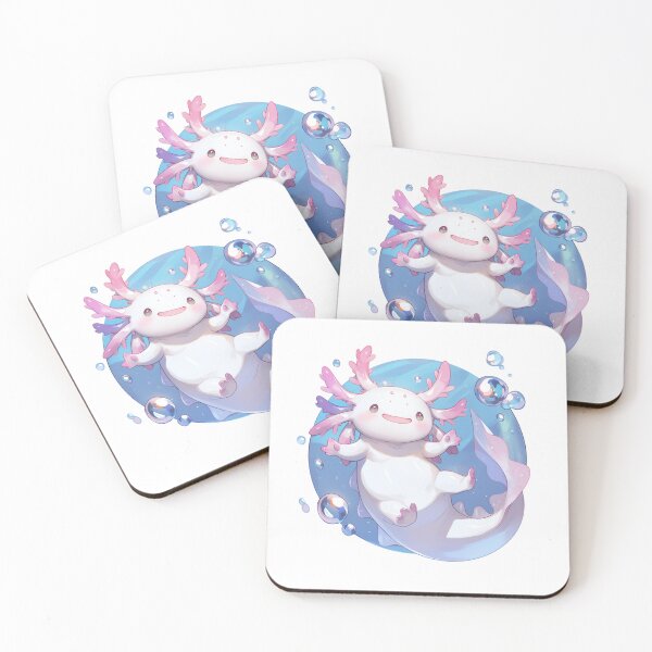 Item preview, Cute happy axolotl designed and sold by SMARTKIT  DESIGNAGENCY.