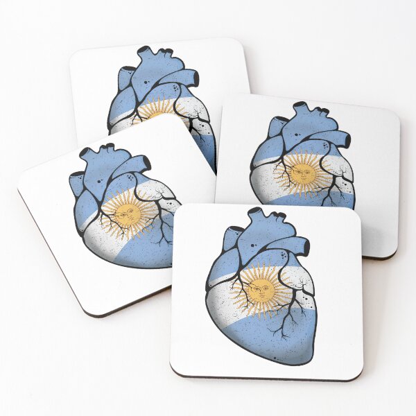 Item preview, Argentinian Heart designed and sold by GamerGearTees.