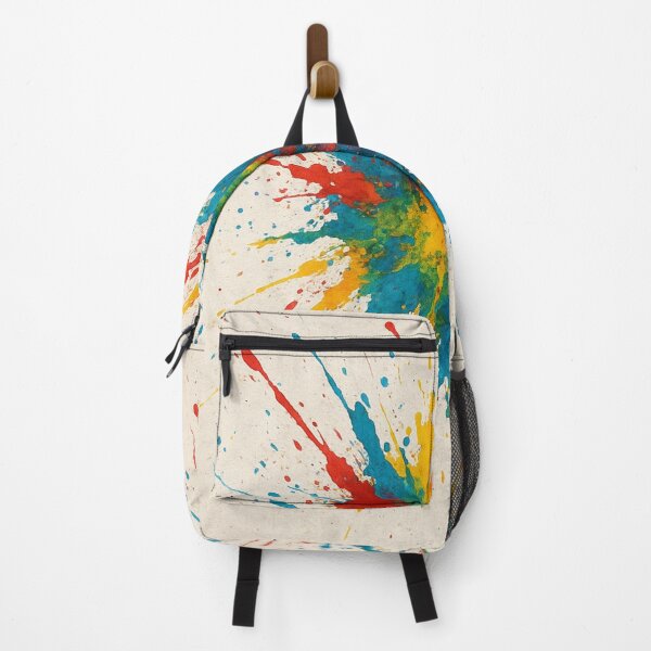 Item preview, Explosive Color Splash Abstract Art designed and sold by Maverickystore.
