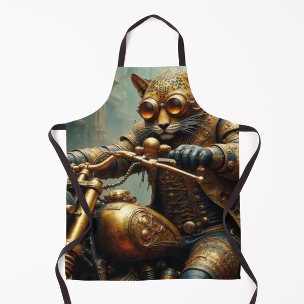 Item preview, Steampunk Jaguar designed and sold by Whimsical Art by Angela.