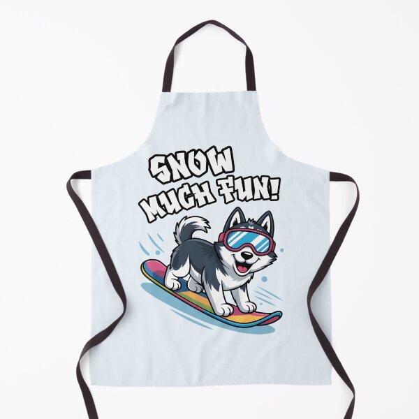 Artikelvorschau, Schneespaß! Lustiges Husky-Snowboard-Geschenk entworfen und verkauft von BlizzStyle.