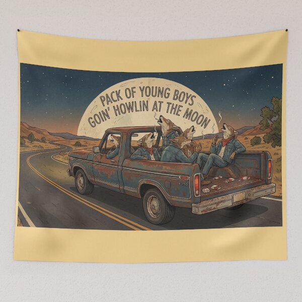 Item preview, Sleeping On The Black Top- Colter Wall Inspired designed and sold by Saddle Tramp Designs.